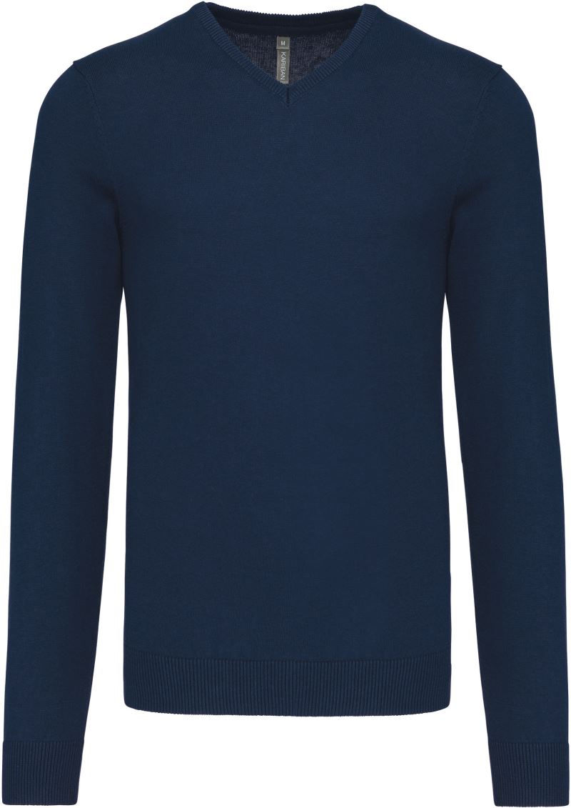 Herren V-Ausschnitt Pullover Kariban | K 965