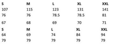 Herren Jacke "Pro Packaway" Regatta | TRW 248 Grössentabelle Herren Jacke "Pro Packaway" Regatta | TRW 248 Grössentabelle