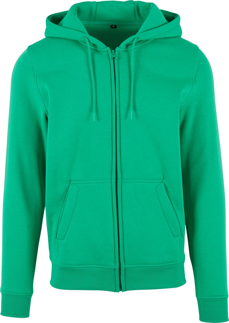 Schwere Kapuzen Sweatjacke Build your Brand | BY 012