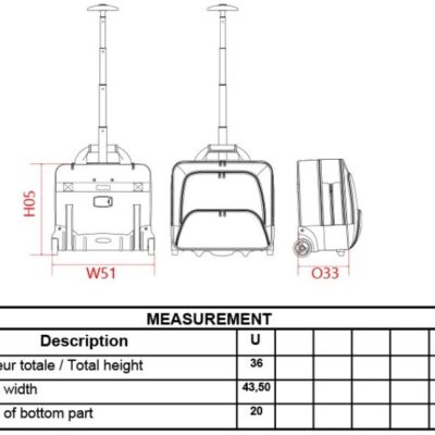 F8829A18-5229-4B7F-8E4E-83D4071C9C84 Laptop Koffer Kimood | KI 0904