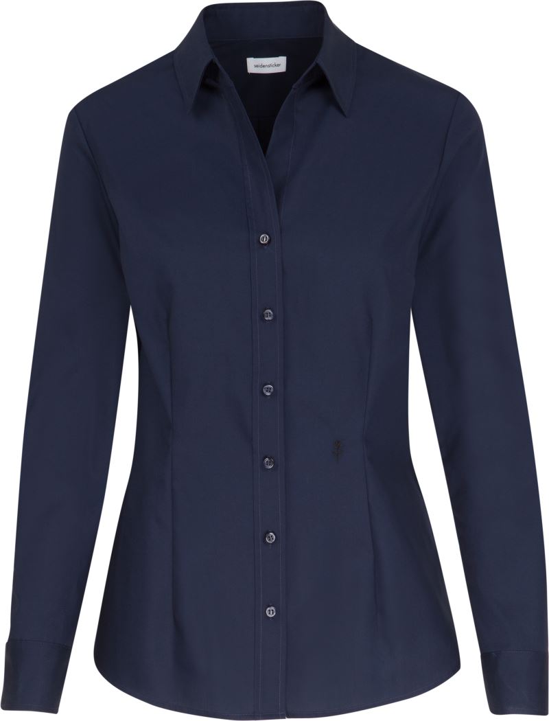 Bluse langarm Seidensticker | Blouse Slim LSL