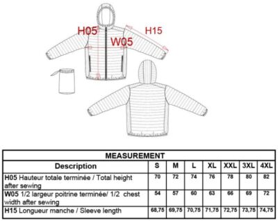 Leichte Herren Kapuzen Steppjacke Kariban | K 6110 Grössentabelle Leichte Herren Kapuzen Steppjacke Kariban | K 6110 Grössentabelle