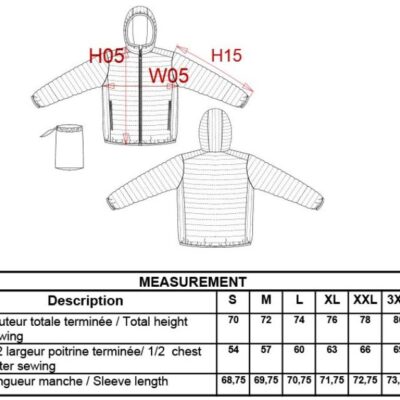 Leichte Herren Kapuzen Steppjacke Kariban | K 6110 Grössentabelle Leichte Herren Kapuzen Steppjacke Kariban | K 6110 Grössentabelle