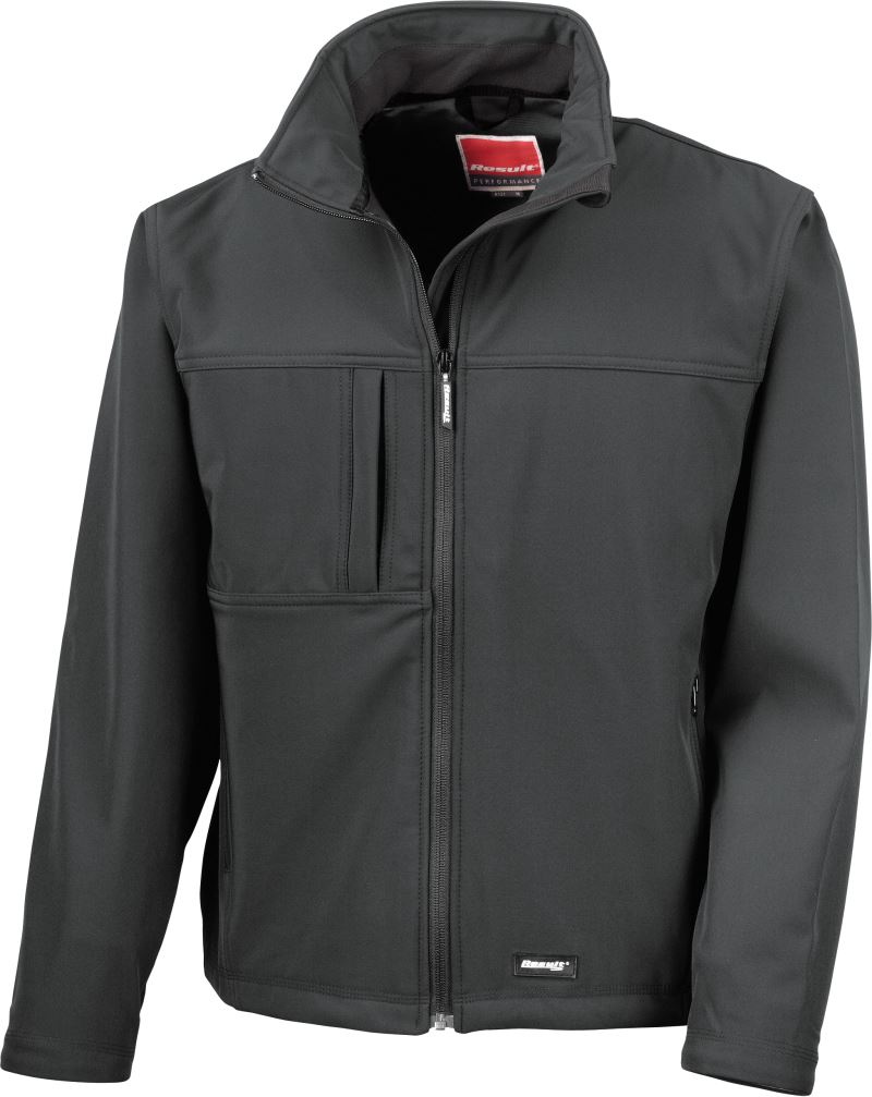 Herren 3-Lagen Softshell Jacke Result | R 121M