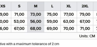 Sweater mit 1/4 Zip Printer | Prime Halfzip Sweater Grössentabelle Sweater mit 1/4 Zip Printer | Prime Halfzip Sweater Grössentabelle