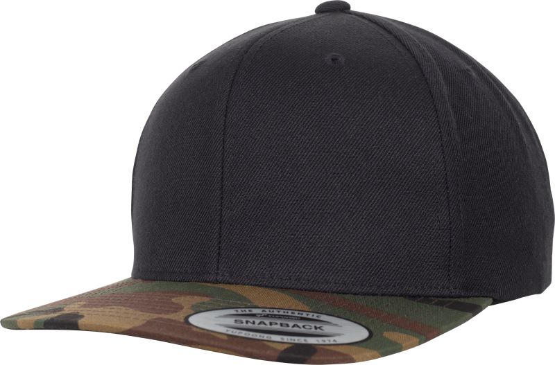 6 Panel Snapback Kappe "Camo" Flexfit | 6089CF/6089CV/6089TC