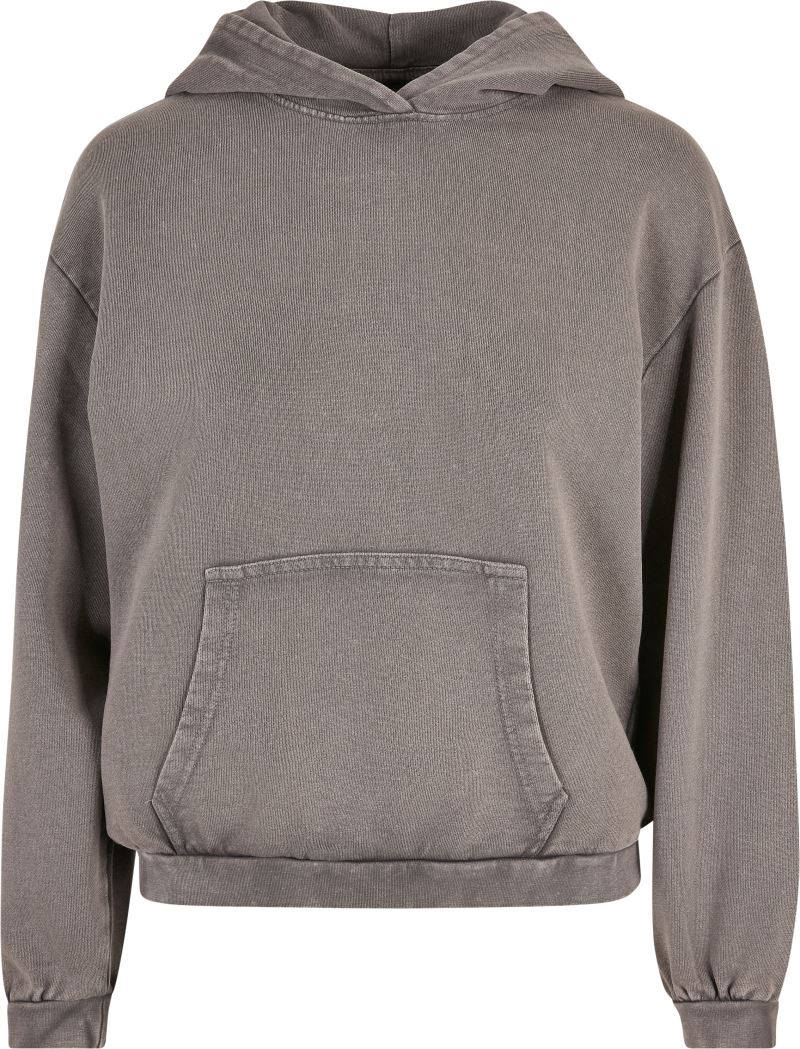 Damen Kapuzen Sweater "Acid Wash" Build your Brand | BY 194