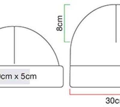 Fleece Mütze mit Umschlag "Recycled" Beechfield | B 243R Grössentabelle