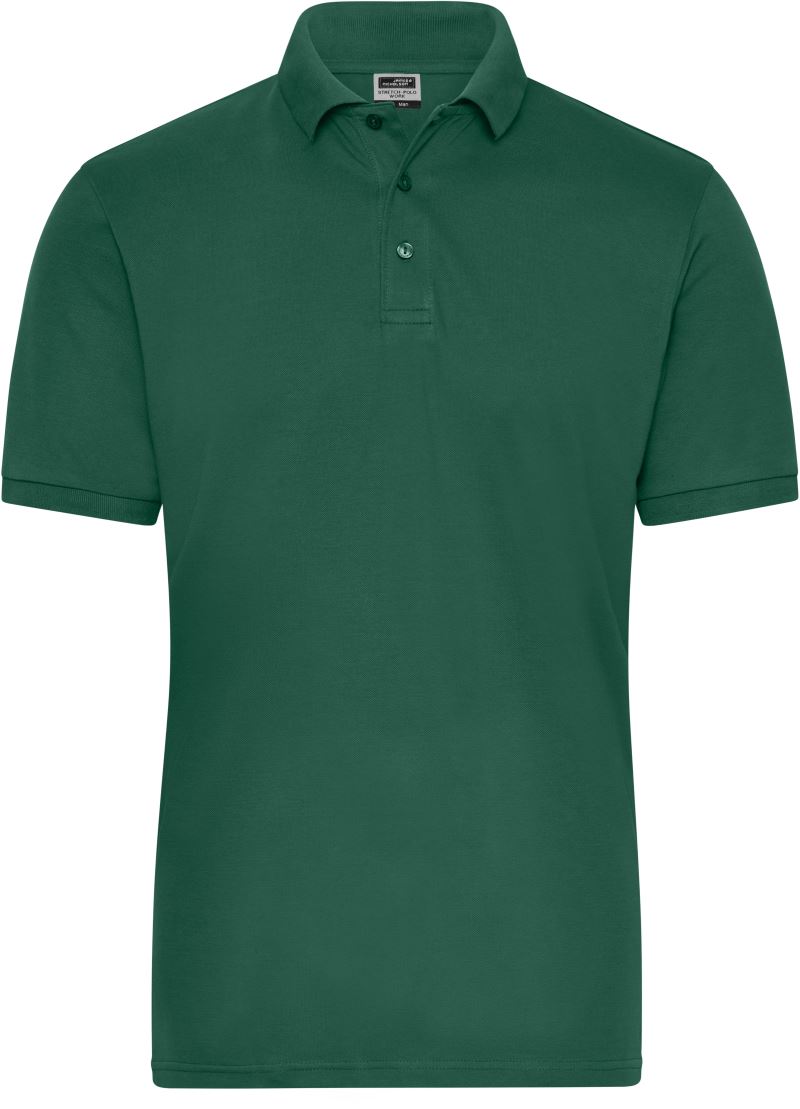 Herren Bio Workwear Stretch Polo - Solid Daiber | JN 1806