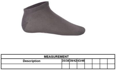 Sport Sneaker Socken Kariban ProAct | PA 037 Grössentabelle