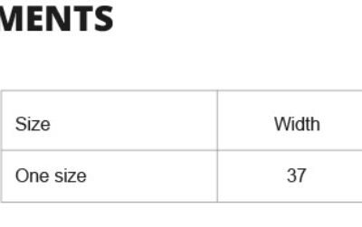 Rucksack Neutral | O 90070 Grössentabelle