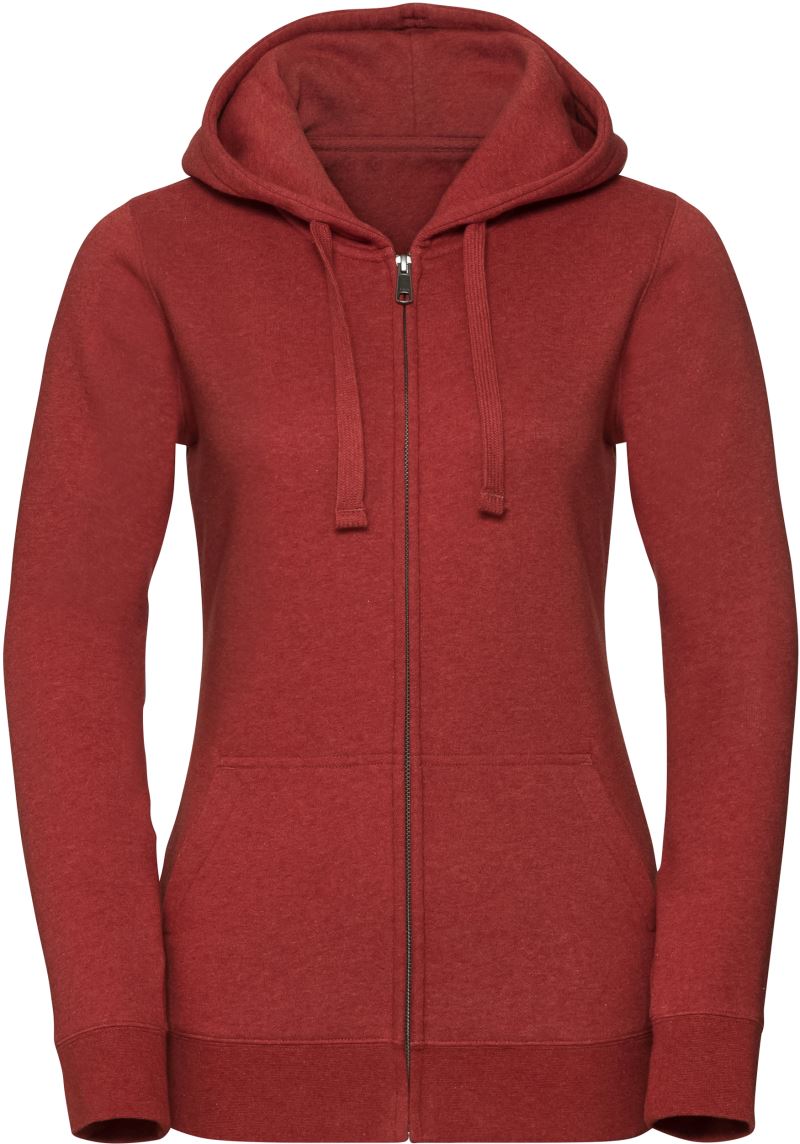 Damen Melange Kapuzen Sweatjacke "Authentic " Russell | 263F