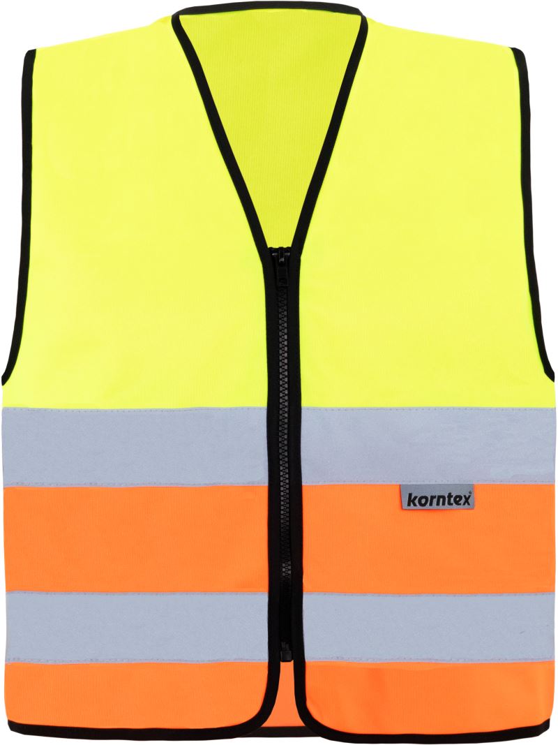 Warnweste mit Reißverschluss Korntex | RX217 – Cologne