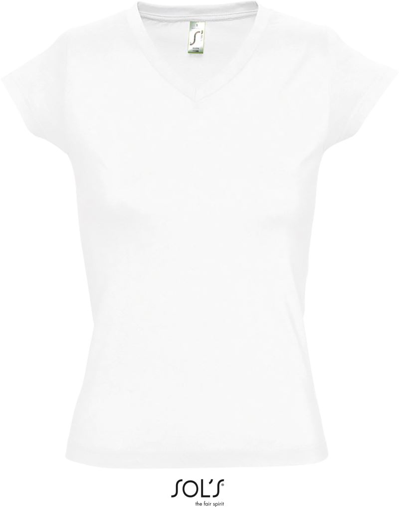 Damen V-Ausschnitt T-Shirt SOL'S | Moon