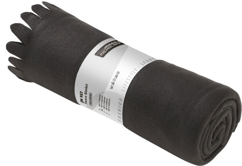 Fleece Decke mit Fransen Daiber | JN 957