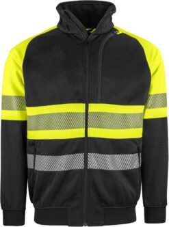 Sicherheits Sweatjacke ProJob | 6120 Sweatshirt HV