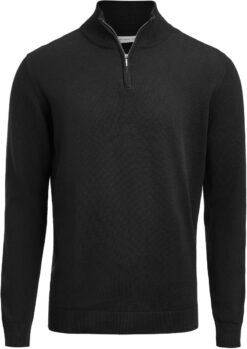 Unisex Pullover mit 1/4 Zip James Harvest | Ashland Halfzip