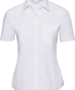 Popeline Bluse kurzarm Russell Athletic | 935F