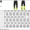 Stretch Sicherheitshose ProJob | 6528 Waistpant Stretch (146-156) Grössentabelle
