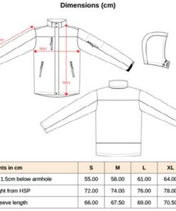 Herren 3-Lagen Kapuzen Softshell Parka Kariban | K 650 Grössentabelle