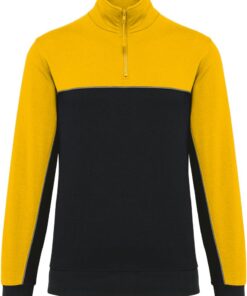 Workwear Sweater mit 1/4 Zip Kariban WK | WK 404