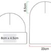 Thinsulate™ Patch Strickmütze Beechfield | B 540 Grössentabelle