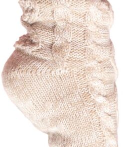 Lounge Socken mit Sherpafutter Kariban | K 815