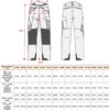 Unisex Stretch Workwear Hose Kariban WK | WK 746 (34-50) Grössentabelle