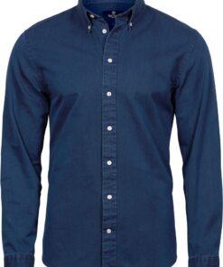 Denim Twill Hemd langarm Tee Jays | TJ 4002