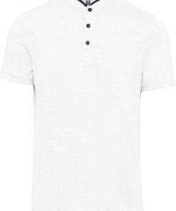 Herren Polo mit Maokragen Kariban | K 223