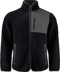 Herren Sherpa Fleece Jacke "Two-Tone" James Harvest | Kingsley Fleece Men