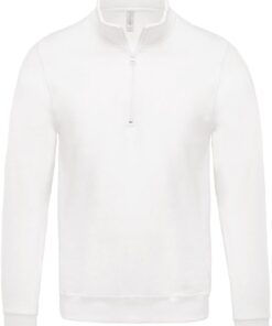 Sweater mit 1/4 Zip Kariban | K 478