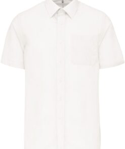 Popeline Hemd "Ace" kurzarm Kariban | K 551