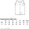 Damen Tanktop Promodoro | 1051 Grössentabelle
