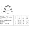 Workwear Softshell Jacke B&C | Shield Softshell Pro Grössentabelle