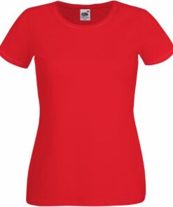 Damen Stretch T-Shirt F.O.L. | Lady-Fit Crew Neck T