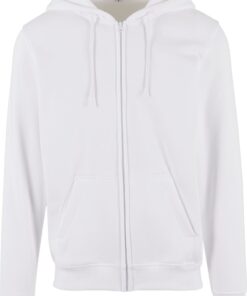 Schwere Kapuzen Sweatjacke Build your Brand | BY 012