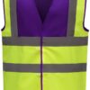 purple/hi vis yellow
