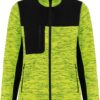 fluorescent yellow melange/black