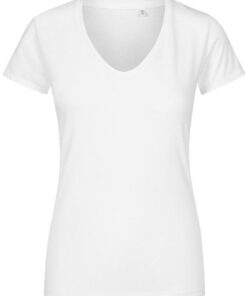 Damen X.O V-Ausschnitt T-Shirt Promodoro | 1525
