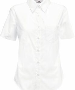 Popeline Bluse kurzarm F.O.L. | Lady-Fit Poplin Shirt SSL