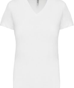 Damen V-Ausschnitt T-Shirt Kariban | K 381