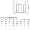 Damen Double Fleece Jacke Promodoro | 7985 Grössentabelle