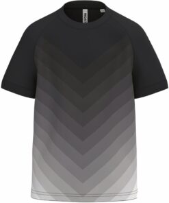 Kinder Sport Shirt mit Farbverlauf Kariban ProAct | PA 4048