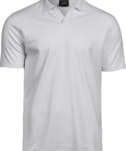 Schweres Herren Luxus V-Neck Stretch Piqué Polo Tee Jays | TJ 1404
