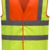 hi vis orange/hi vis yellow