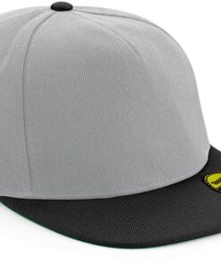 5 Panel Flatpeak Kappe Beechfield | B 660