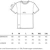Herren Workwear T-Shirt - EXCD Promodoro | 3077 Grössentabelle