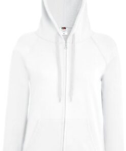 Damen Kapuzen Sweatjacke F.O.L. | Lady-Fit LW Hooded Sweat Jacket