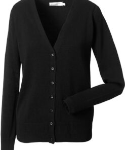 Damen V-Ausschnitt Strickjacke Russell Athletic | 715F